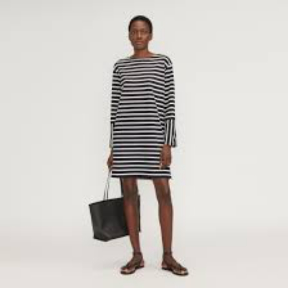 Everlane Dresses & Skirts - Everlane Organic Cotton Striped T Shirt Dress